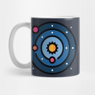 Galaxy icon art Mug